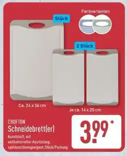 Aldi Nord CROFTON Schneidebrett(er) Angebot