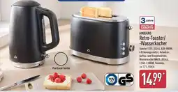 Aldi Nord AMBIANO Retro-Toaster-/Wasserkocher Angebot