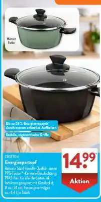 Aldi Süd CROFTON Energiespartopf Angebot