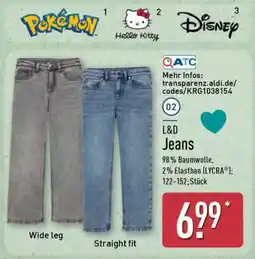 Aldi Nord L&D Jeans Angebot