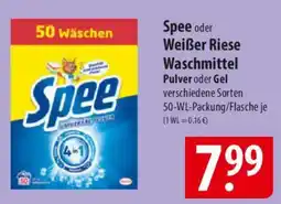 Famila Nord Ost Spee oder Weißer Riese Waschmittel Angebot