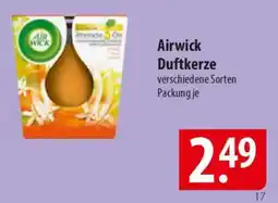 Famila Nord Ost Airwick Duftkerze Angebot