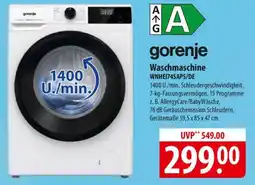 Famila Nord Ost gorenje Waschmaschine WNHEI74SAPS/DE Angebot