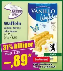 Norma Waffeln Angebot