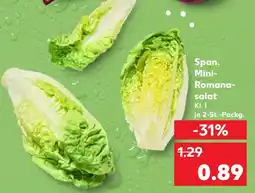 Kaufland Span. mini-romanasalat Angebot