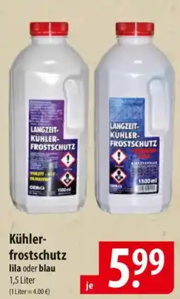 Famila Nord Ost Kühler- frostschutz Angebot
