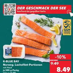 Kaufland K-blue bay norweg. lachsfilet-portionen Angebot