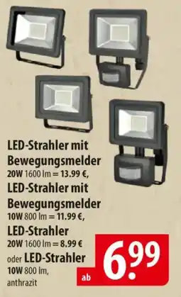 Famila Nord Ost LED-Strahler mit Bewegungsmelder Angebot
