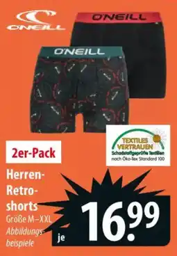 Famila Nord Ost O'NEILL Herren- Retroshorts 2er-Pack Angebot