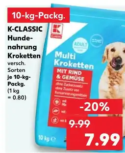Kaufland K-classic hundenahrung kroketten Angebot