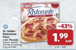 Famila Nord West Dr. Oetker Ristorante Pizza oder Piccola Angebot