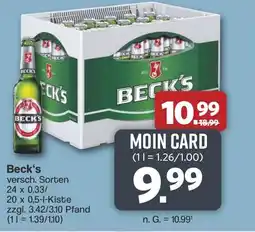 Famila Nord West Beck's Angebot