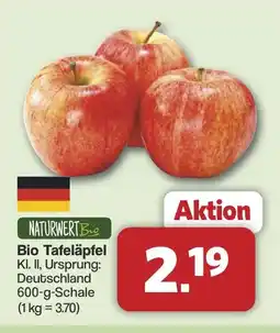 Famila Nord West NATURWERT B Bio Tafeläpfel Angebot
