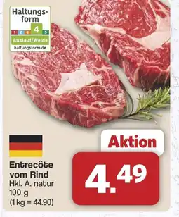 Famila Nord West Entrecôte vom Rind Angebot