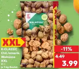 Kaufland K-CLASSIC Chil./amerik. Walnüsse XXL Angebot