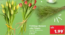 Kaufland Frühlings-Beiwerk oder Tulpen Angebot