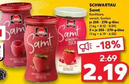 Kaufland SCHWARTAU Samt Angebot