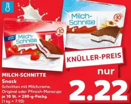 Kaufland MILCH-SCHNITTE Snack Angebot