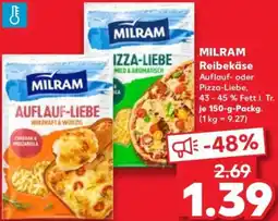Kaufland MILRAM Reibekäse Angebot