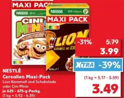 Kaufland NESTLÉ Cerealien Maxi-Pack Angebot