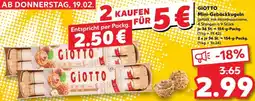 Kaufland GIOTTO Mini-Gebäckkugeln Angebot
