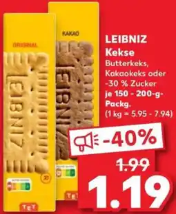 Kaufland LEIBNIZ Kekse Angebot
