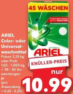 Kaufland ARIEL Color- oder Universalwaschmittel Angebot