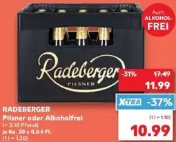 Kaufland RADEBERGER Pilsner oder Alkoholfrei Angebot