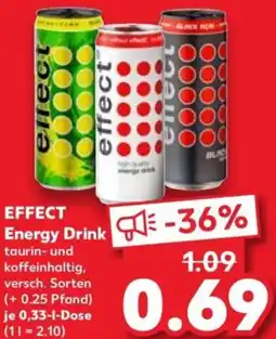 Kaufland EFFECT Energy Drink Angebot