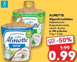 Kaufland ALMETTE Alpenfrischkäse Angebot