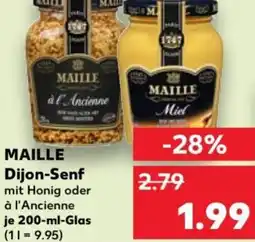 Kaufland MAILLE Dijon-Senf Angebot