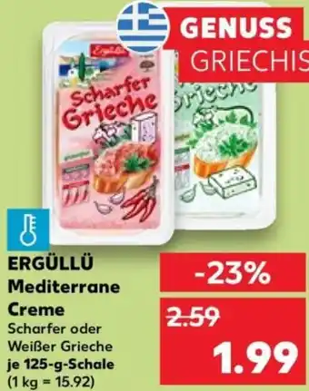 Kaufland ERGÜLLÜ Mediterrane Creme Angebot