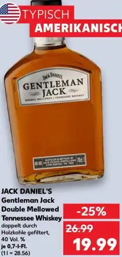 Kaufland JACK DANIEL'S Gentleman Jack Double Mellowed Tennessee Whiskey Angebot