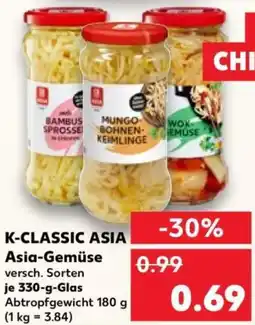 Kaufland K-CLASSIC ASIA Asia-Gemüse Angebot