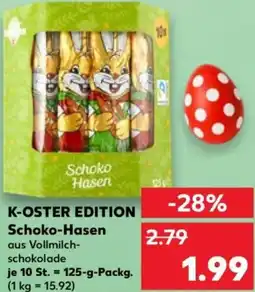 Kaufland K-OSTER EDITION Schoko-Hasen Angebot