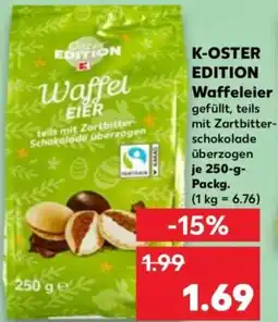Kaufland K-OSTER EDITION Waffeleier Angebot