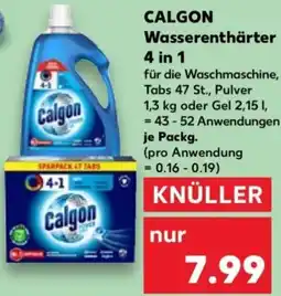Kaufland CALGON Wasserenthärter 4 in 1 Angebot