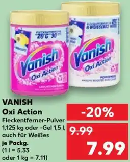 Kaufland VANISH Oxi Action Angebot