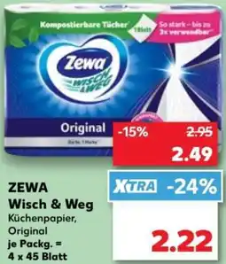 Kaufland ZEWA Wisch & Weg Angebot