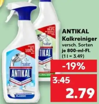 Kaufland ANTIKAL Kalkreiniger Angebot