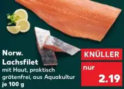 Kaufland Norw. Lachsfilet Angebot