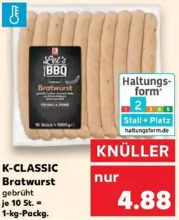 Kaufland K-CLASSIC Bratwurst Angebot