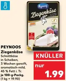 Kaufland PEYNOOS Ziegenkäse Angebot