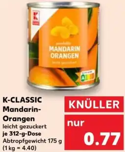 Kaufland K-CLASSIC Mandarin Orangen Angebot