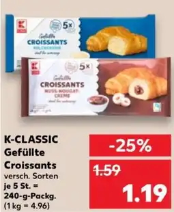 Kaufland K-CLASSIC Gefüllte Croissants Angebot