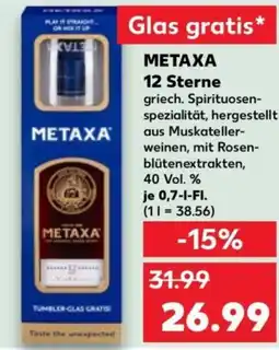 Kaufland METAXA 12 Sterne Angebot