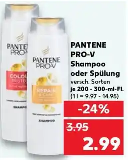 Kaufland PANTENE PRO-V Shampoo oder Spülung Angebot