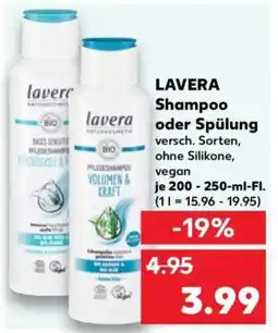 Kaufland LAVERA Shampoo oder Spülung Angebot