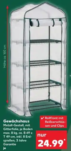Kaufland Gewächshaus Angebot