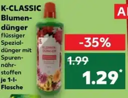 Kaufland K-CLASSIC Blumendünger Angebot